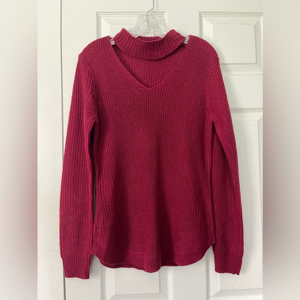 Red sweater